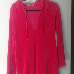 Juicy Couture Bathing suite coverup Fuchsia SZ M